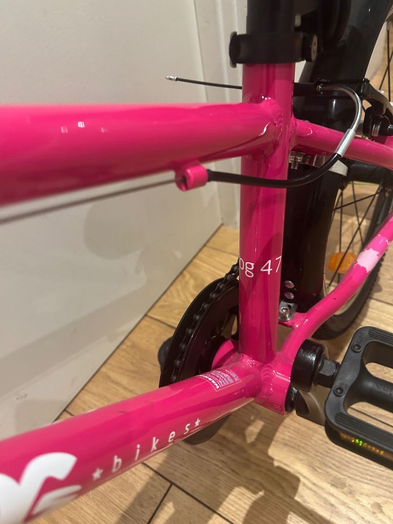 Pink Frog 47 Pedal Bike, 18” Wheels, Great Condition