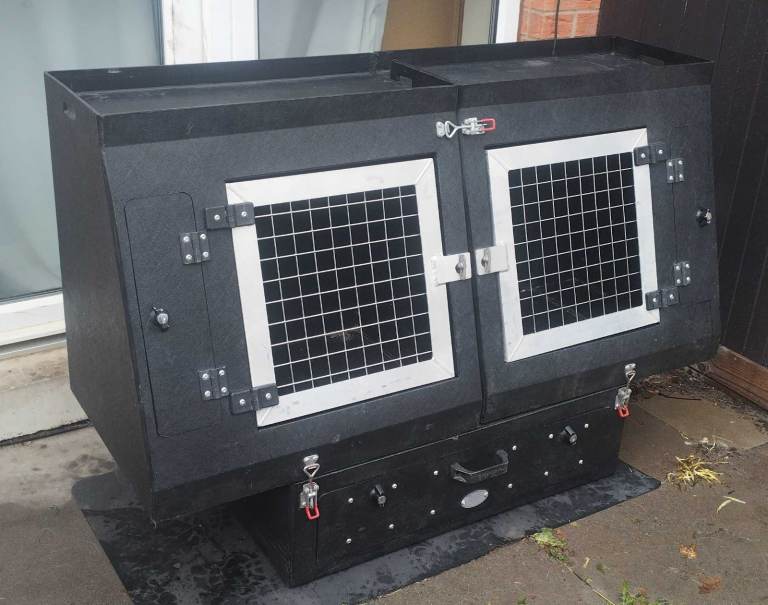 Transport Dog box + Draws ( Single - Lockable ) LR Defender "Delivery Available"