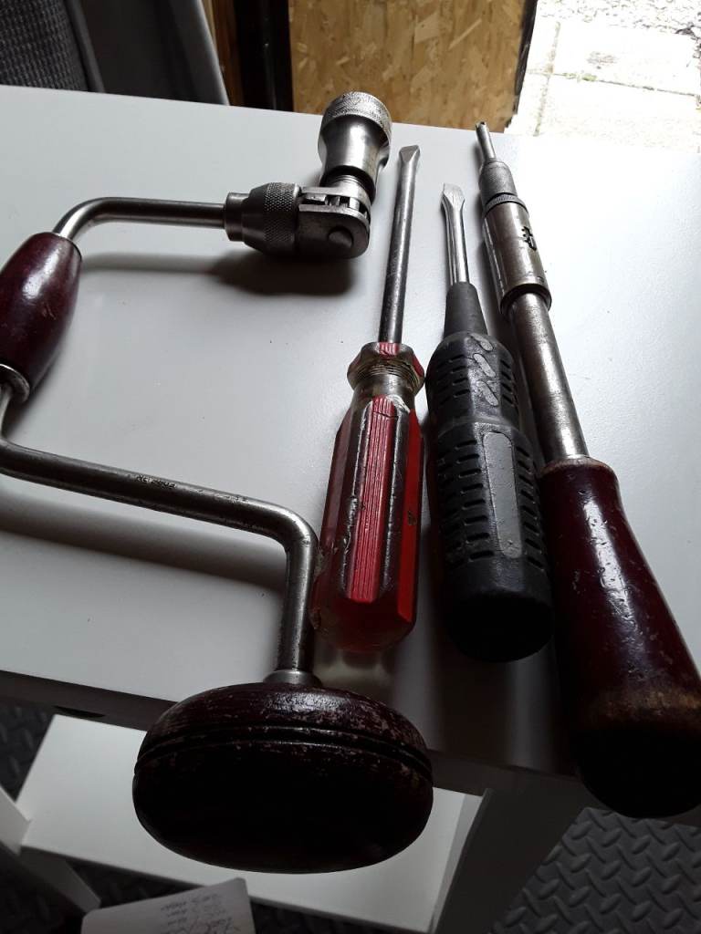 Job lot of hand tools with carry bag - all in working order