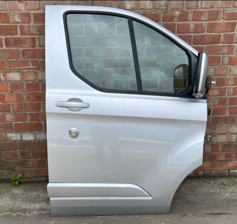 Ford Transit Custom Right Drivers Side Front Door Offside Moondust Silver 2013-2018 Pre-Facelift
