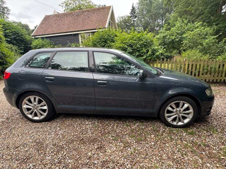 Audi A3 2010, 1400 TFSI. Dark grey.