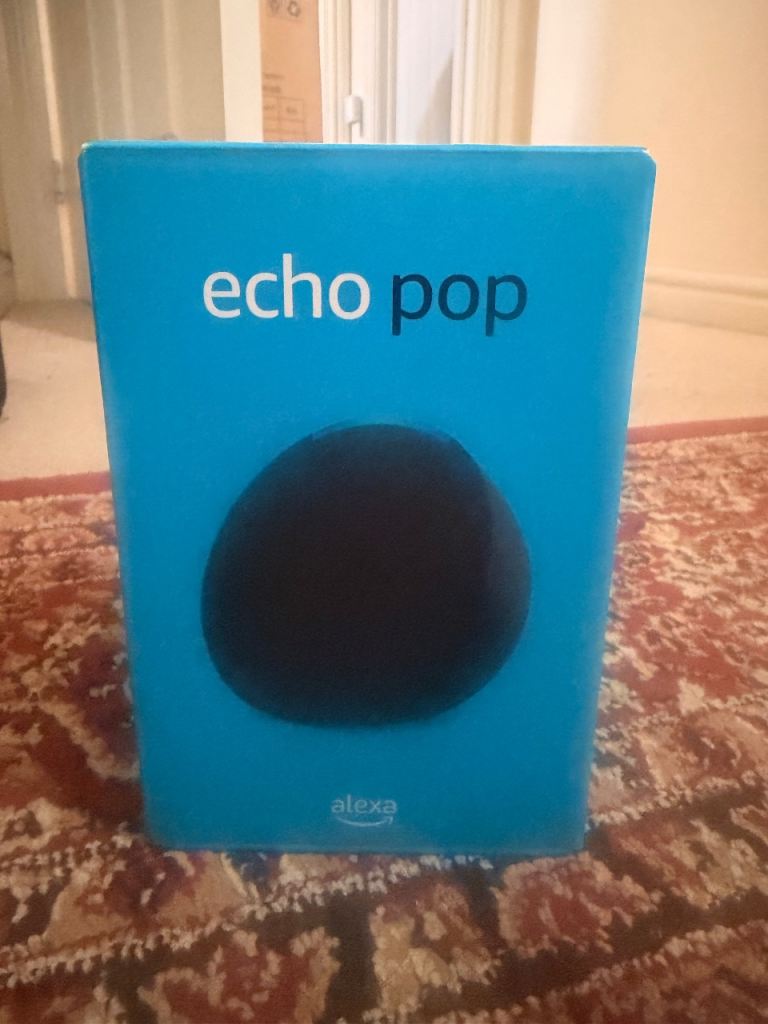 Amazon Echo Pop Smart Bluetooth Speaker with Alexa - Brand New