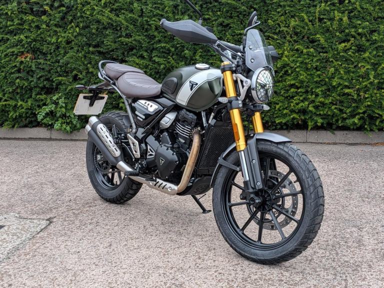 TRIUMPH SCRAMBLER 400 X - 2025 25 - LOW MILES - 1 OWNER