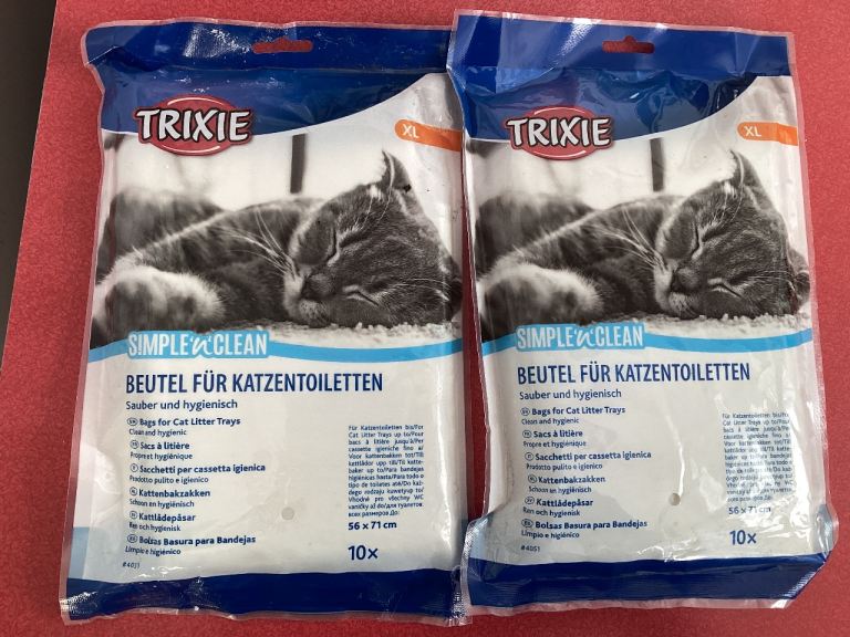 Cat litter tray liners