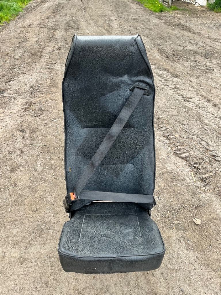 Van seat - single, leather