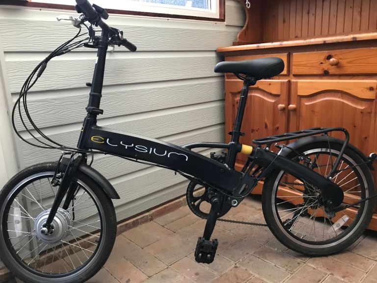 Folding electric bike