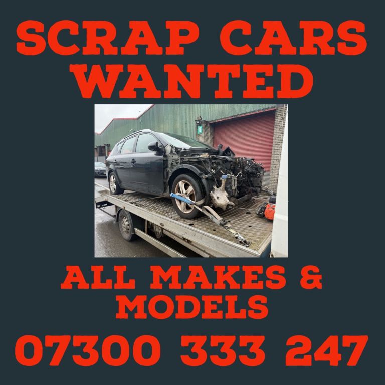 SCRAP CARS WANTED
