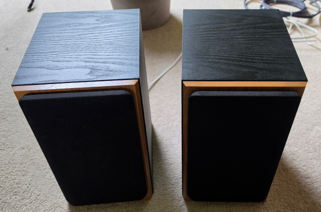 Tannoy Mercury M1 Cherry Speakers – Excellent Condition, Pair