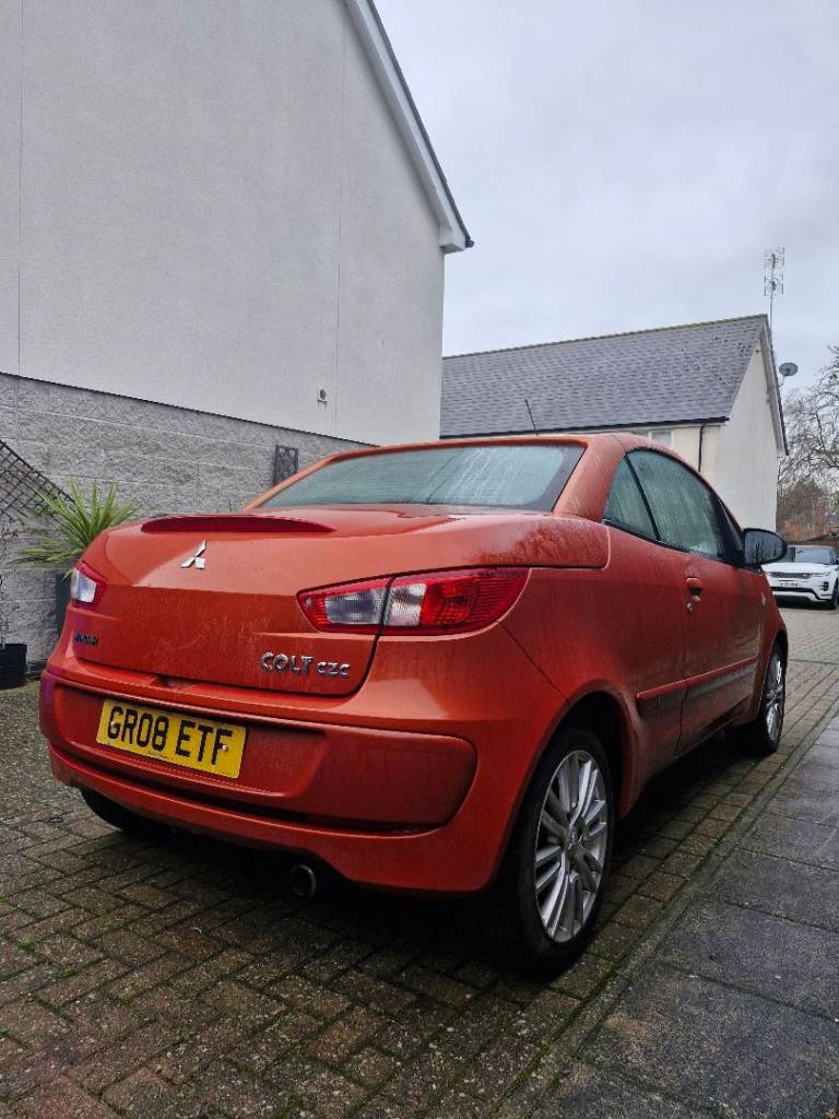 Mitsubishi colt czc2 hard top convertible 