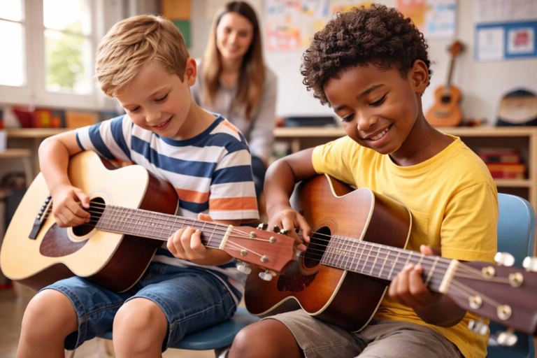 🎵 Learn Guitar, Piano, Ukulele & Violin Online – £15 per lesson. Book your first free lesson now!