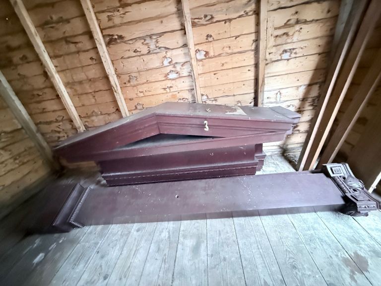 Vintage Wooden Door Frames and Architraves - Fair Condition