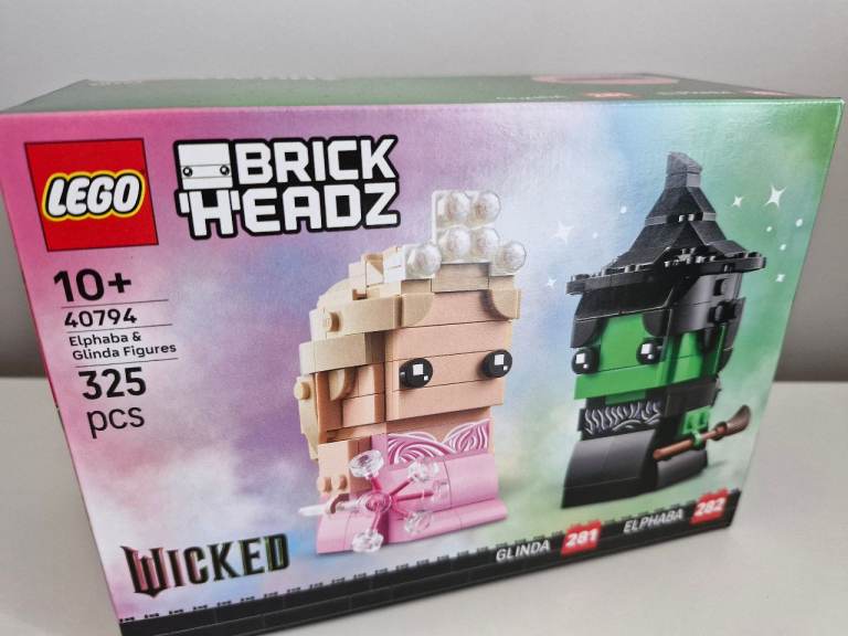Lego Wicked Elphaba & Glinda Brickheadz NEW