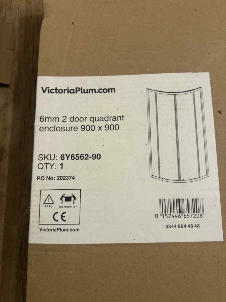 image for Shower Enclosure Quadrant 900x900