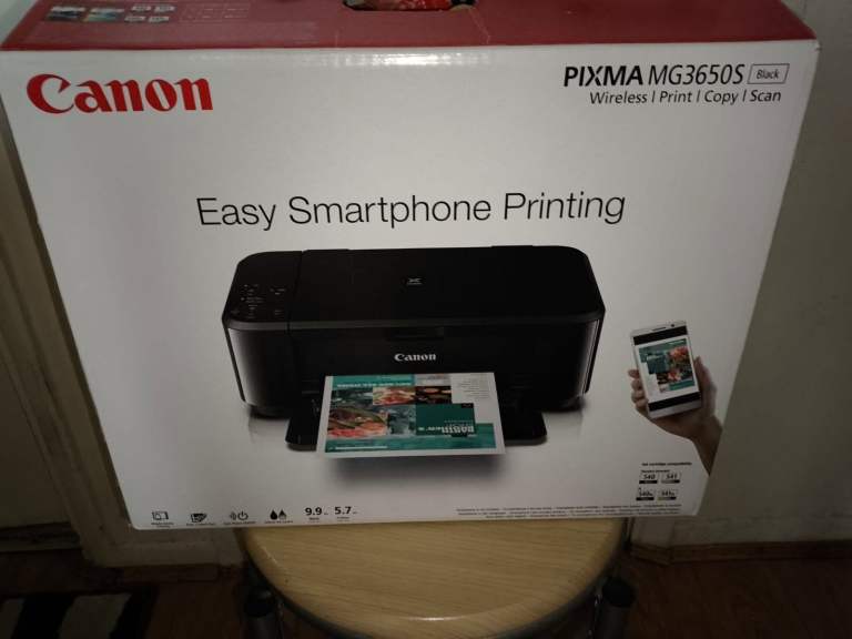 Canon Pixma MG3650S all in one printer