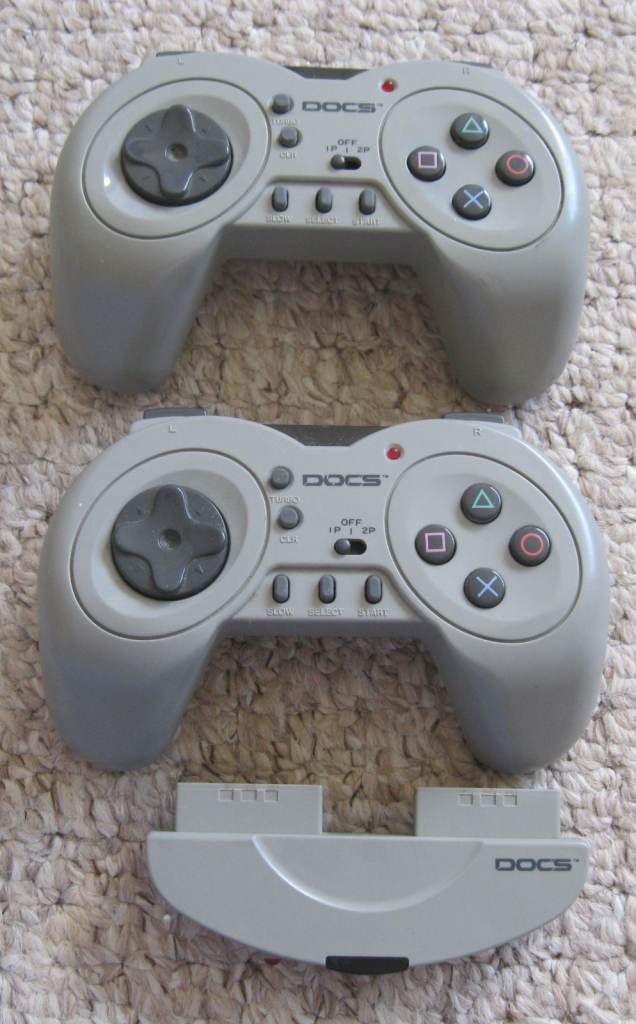 Two Gaming Controllers by DOCS as pictured.