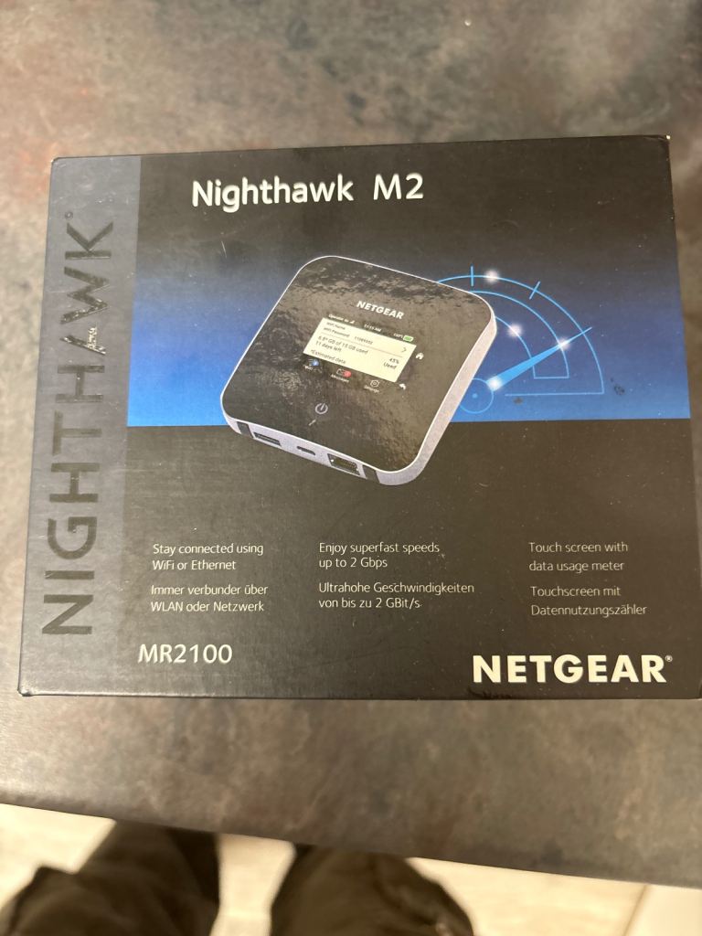 Nighthawk m2 mr2100 net gear 