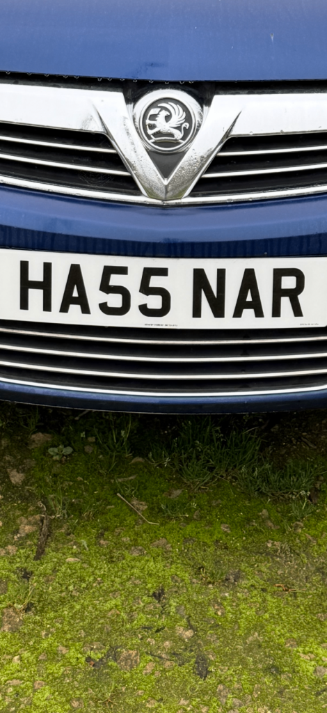 HA55NAR Private reg for sale 