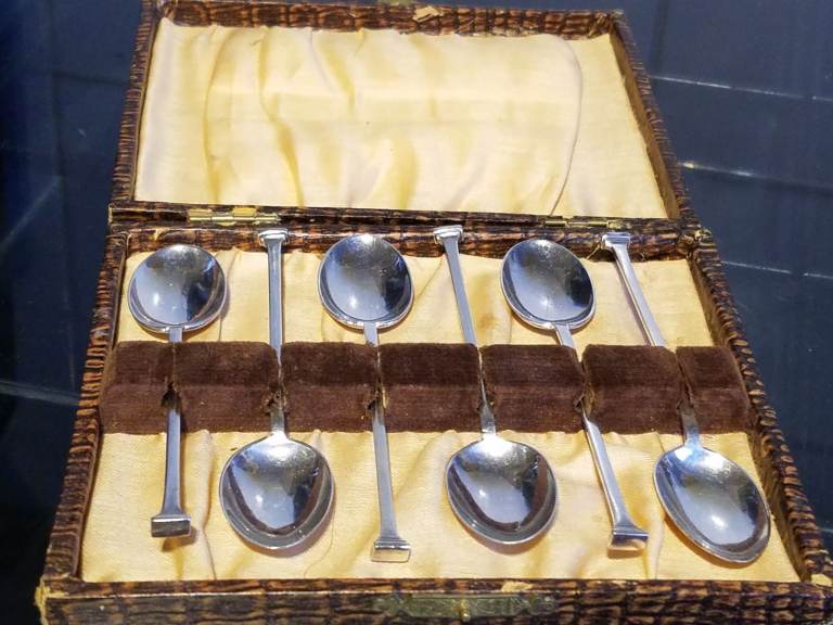 Antique Sterling Silver Spoons C1921