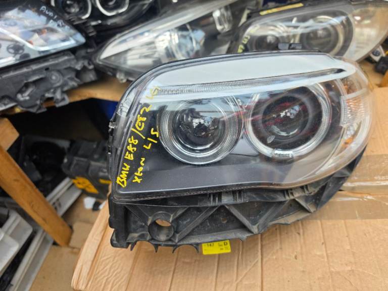 Bmw 1 Series E88 E82 E87 E81 Lci Led Left Passenger Angel XENON HEADLIGHT Breaking Parts 