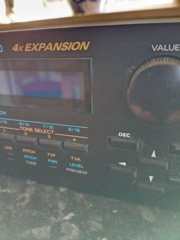 Roland Super JV 1080 plus JV-80 sound card, immaculate condition