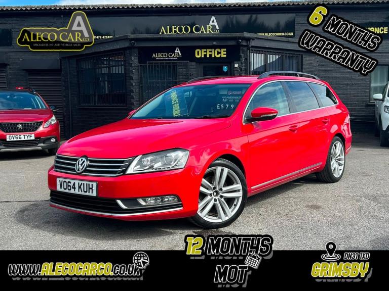 VOLKSWAGEN PASSAT 2.0 TDI BlueMotion Tech Executive Style Red Manual Diesel 2014