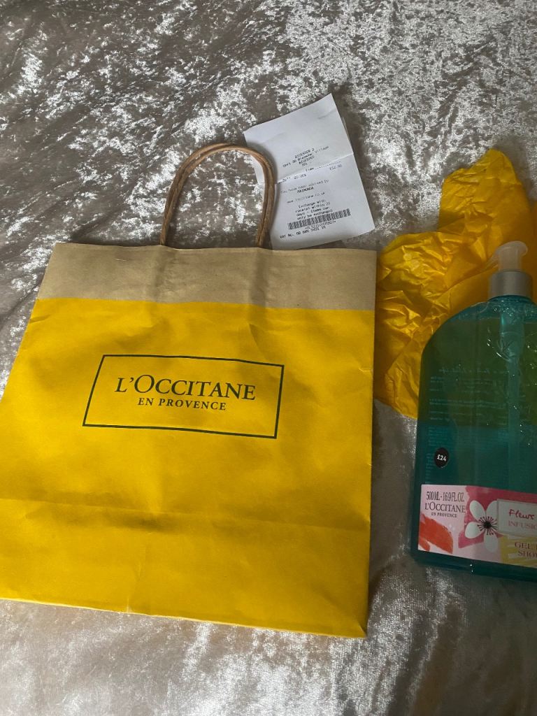 Brand new L’ Occitane shower gel large  500 mls sealed 