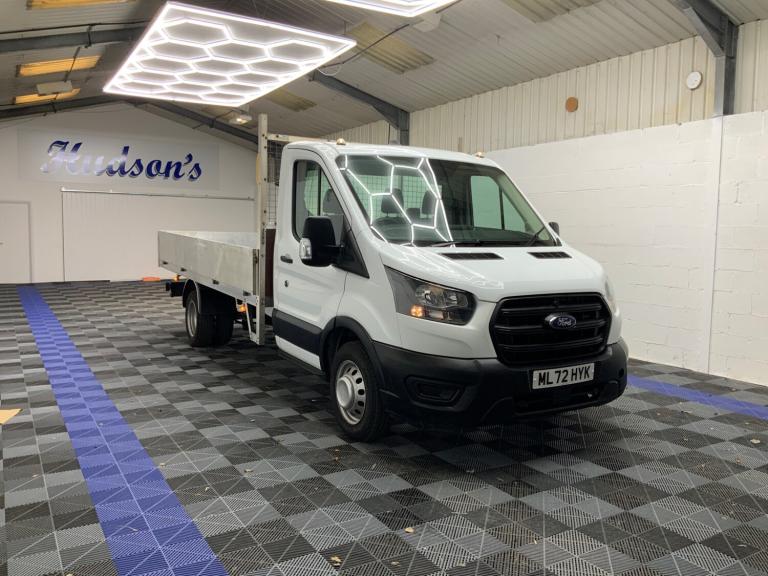 2022 Ford Transit 2.0 EcoBlue 130ps RWD TWIN WHEEL DROPSIDE  CHASSIS CAB Diesel Manual