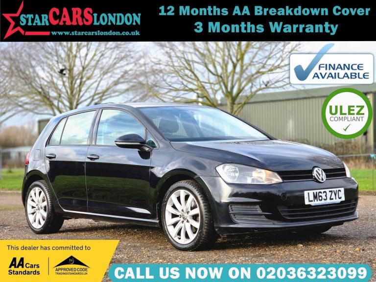 2013 Volkswagen Golf 1.2 TSI BlueMotion Tech S DSG Euro 5 (s/s) 5dr HATCHBACK Petrol Automatic