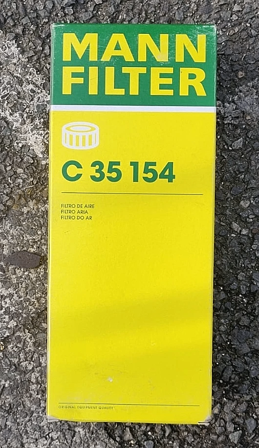 MANN C35154 - Air Filter - Fits VW Golf - Brand New - Boxed