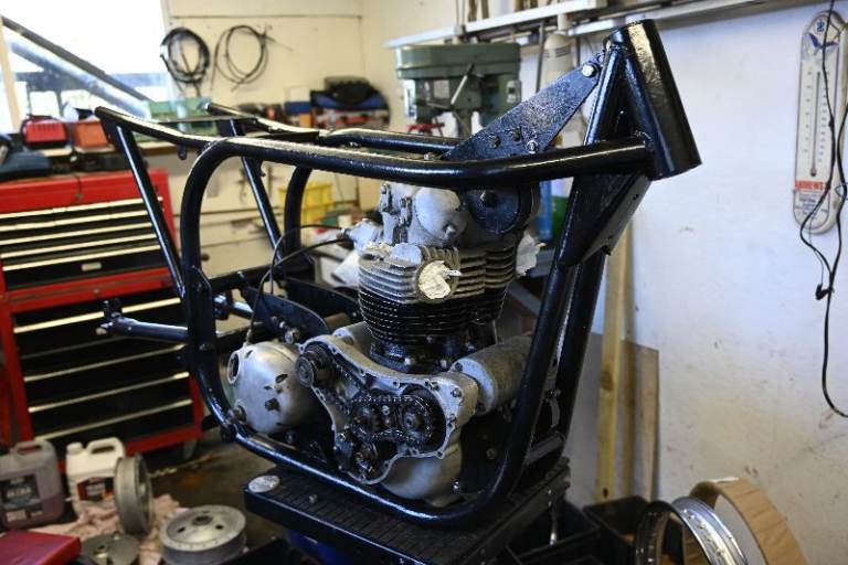 NORTON DOMINATOR 88 1957