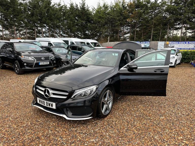2018 Mercedes-Benz C Class 2.1 C220d AMG Line G-Tronic+ Euro 6 (s/s) 4dr SALOON Diesel Automatic