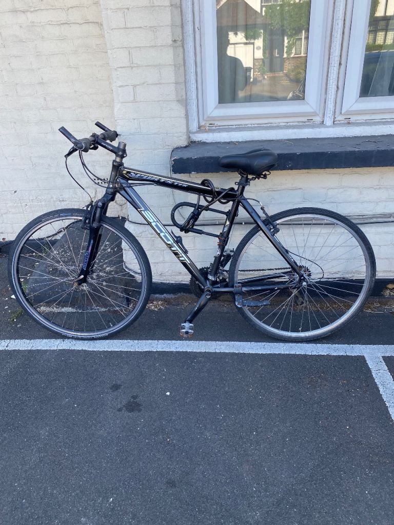 Scott Black Hybrid Bike – Used, Good Condition