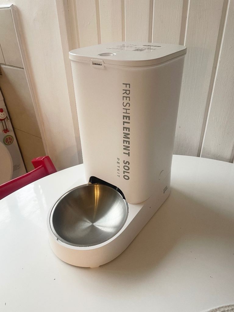 PETKIT Automatic Cat Feeder, WiFi Cat Food Dispenser with App Control, Stainless Steel Bowl