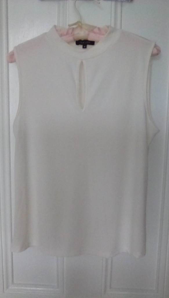 Size 12 Cream Blouse