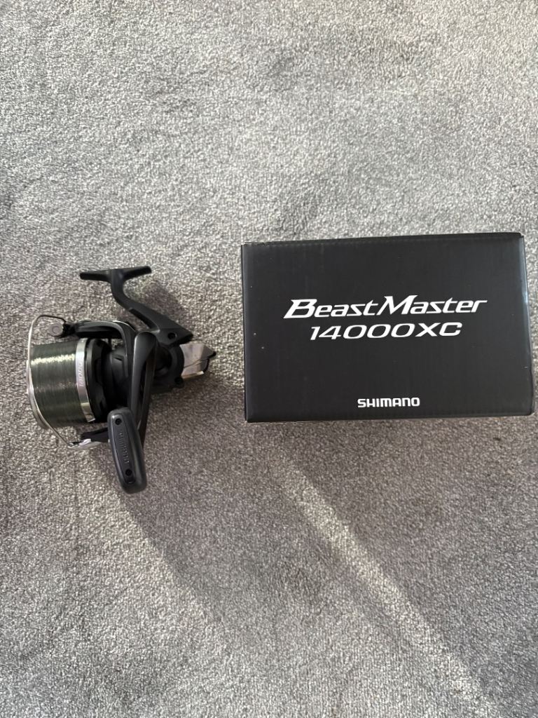 Shimano BeastMaster 14000XC Fishing Reel – Black, Good Condition