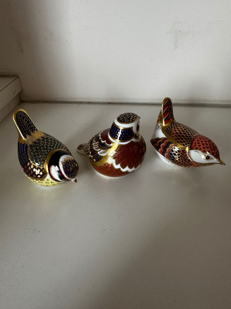 Crown derby birds