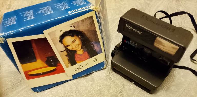 Boxed polairod camera 📸
