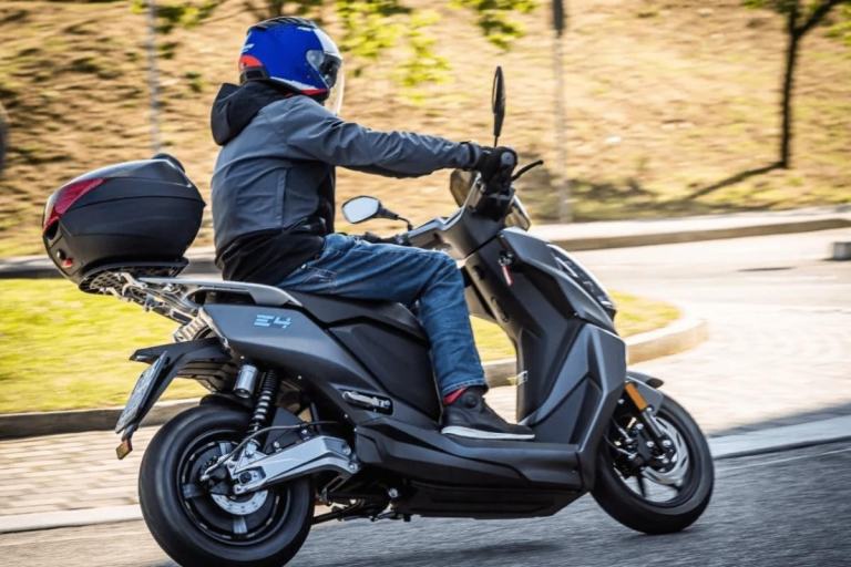 MGB Lifan E4 50cc Equivalent Electric Moped Scooter With Bosch Motor