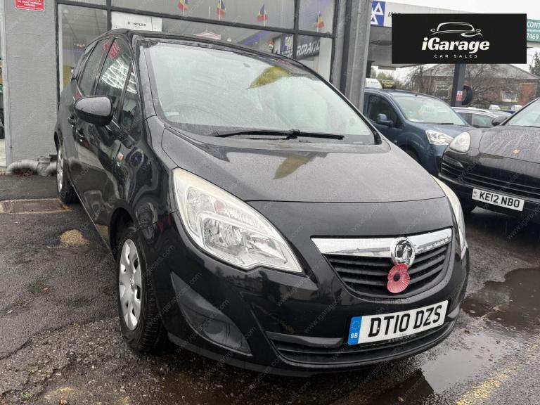 2010 Vauxhall Meriva 1.4T 16V S MPV 5dr Petrol Manual Euro 5 (120 ps) MPV Petrol Manual