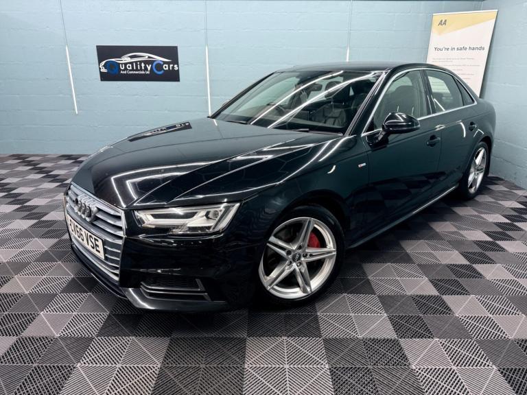 2016 Audi A4 2.0 TDI S line S Tronic quattro Euro 6 (s/s) 4dr SALOON Diesel Automatic