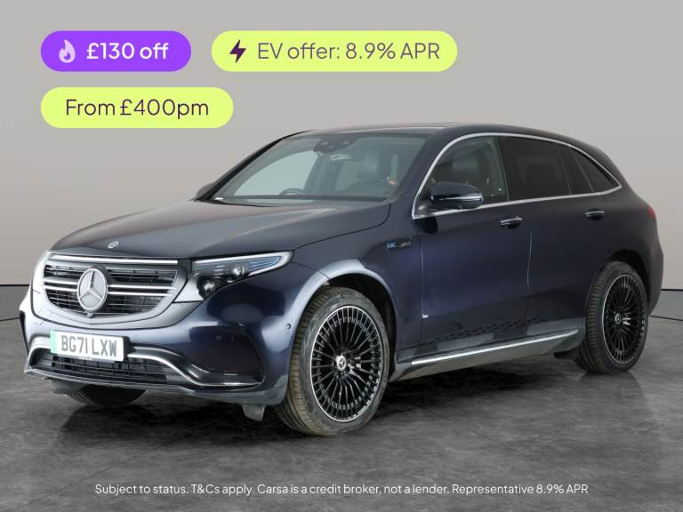 2021 Mercedes-Benz EQC EQC 400 80kWh AMG Line (Premium Plus) SUV 5dr Electric Auto 4MATIC (408 ps...