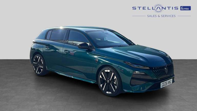2026 Peugeot 308 1.2 GT e-DSC Euro 6 (s/s) 5dr Hatchback Hybrid Automatic