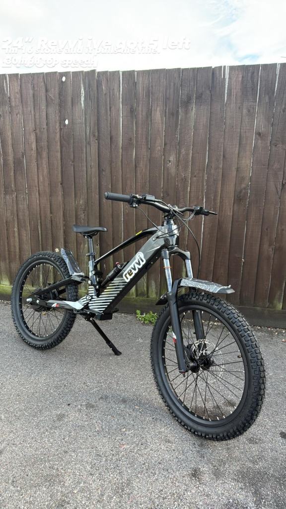 BRAND NEW! In stock NOW! REVVI 24” new electric offroad bike