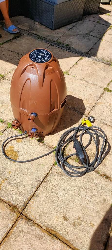 Lay-Z-Spa Hot Tub Pump and Heater Unit – Brown, Good Condition