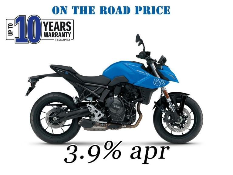 2026 Suzuki GSX-8S M5 in silver or blue saving 1504, limited stocks