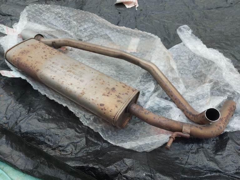 2018 Volkswagen Up 1.0L Tenneco Centre Exhaust Pipe and Silencer