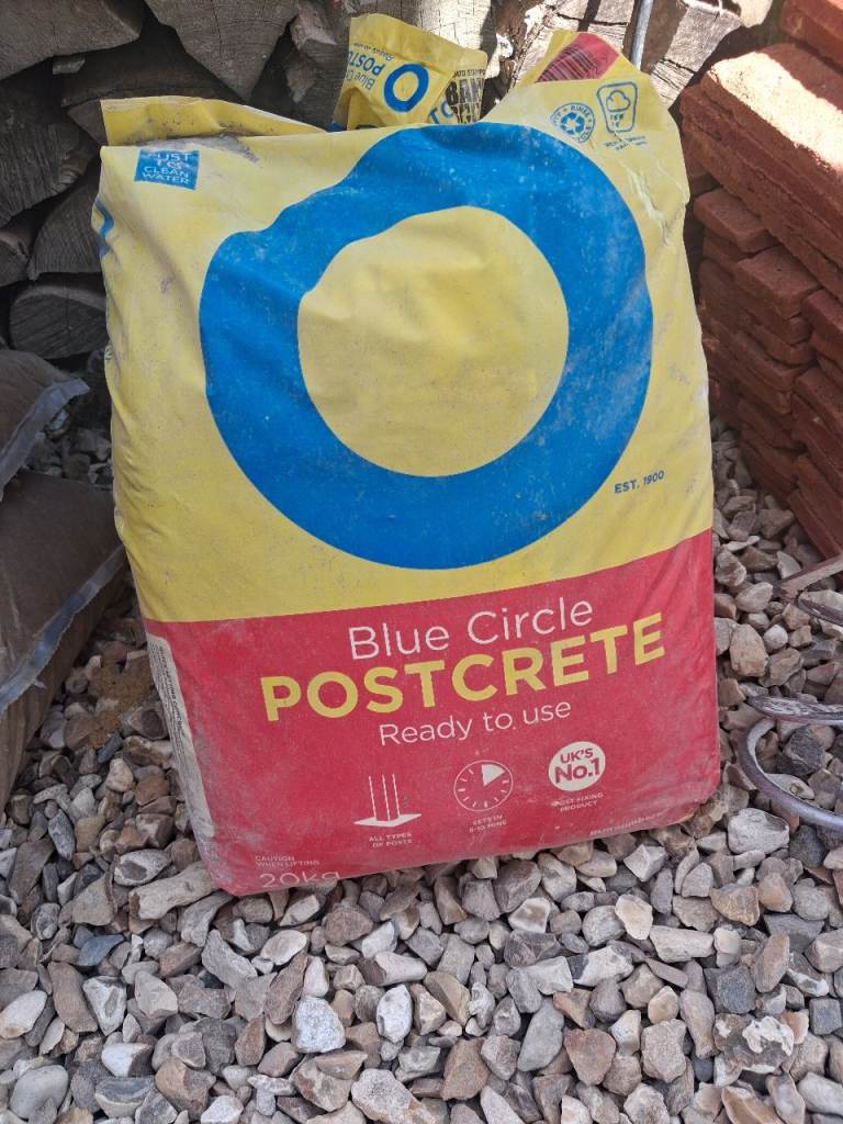 Blue Circle POSTCRETE Ready to Use – New Bag