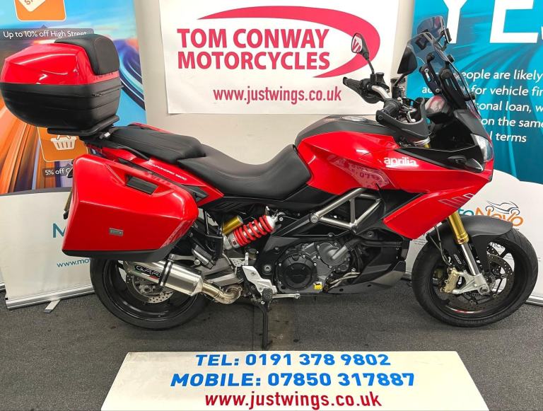 image for APRILIA CAPONORD 1200, 2013(13), 19105 MILES, SUPERB MACHINE, HIGH SPEC, £3995