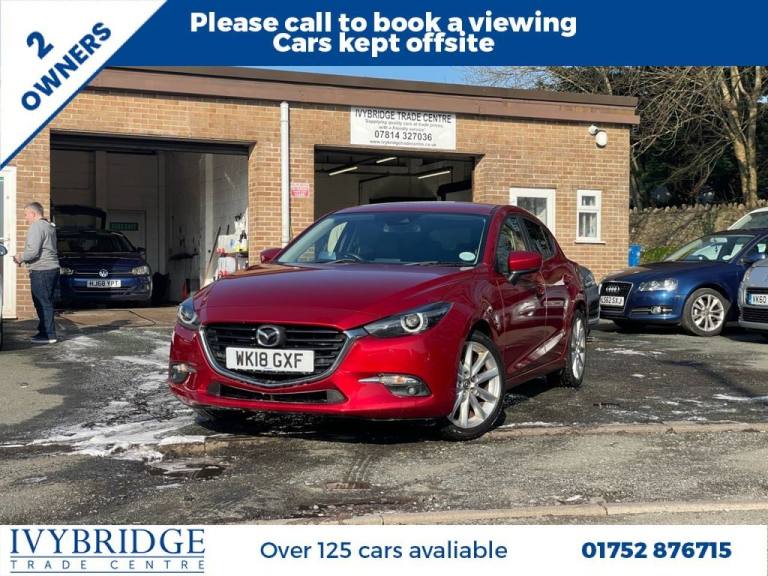 2018 18 MAZDA MAZDA3 2.0 SKYACTIV-G SPORT NAV HATCHBACK 5DR PETROL MANUAL EURO 6