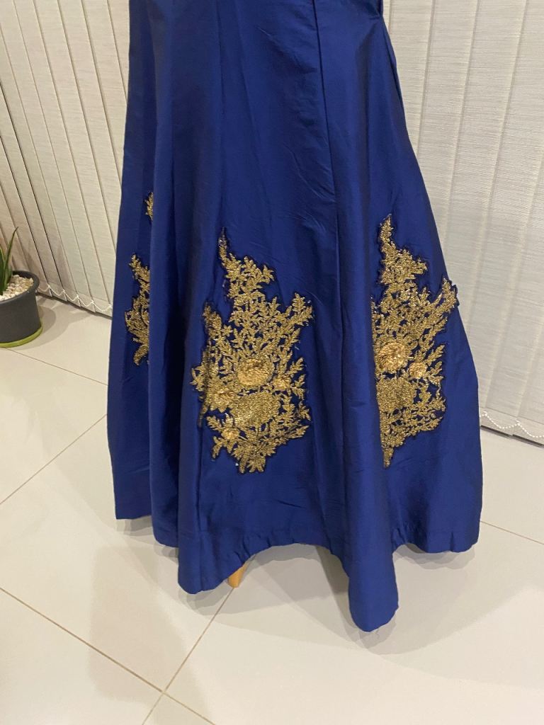 Long Gown, prom Dress, Indian party Suits Wedding Party Bollywood gown